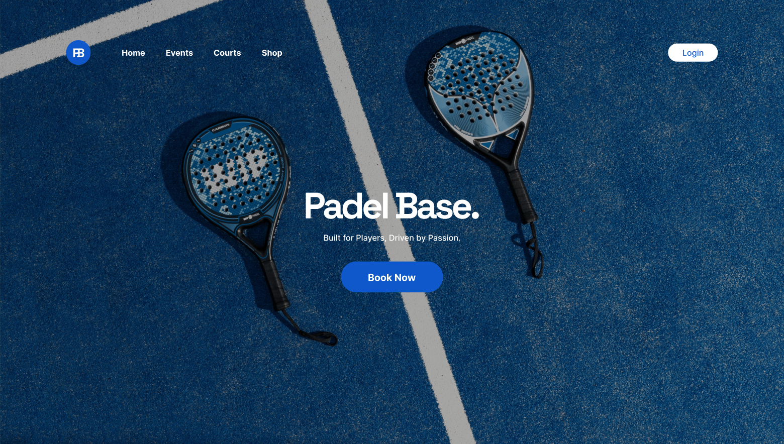 Padel Club Webseite